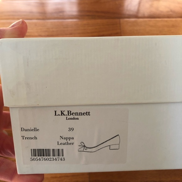 L.K. Bennett Danielle Trench Block Heel - Picture 8 of 14